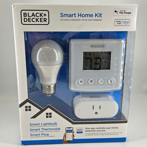 Black decker smart home - black,